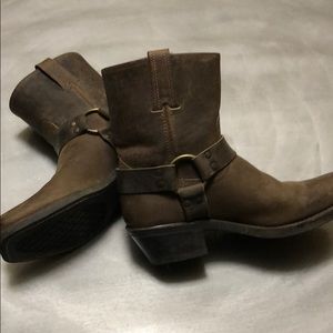 Frye original made in USA harness boots 8.5 small